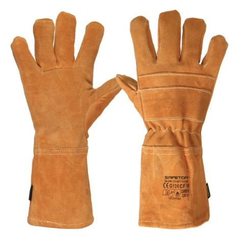 Guante de soldador de alta gama SAFETOP piel serraje Camden