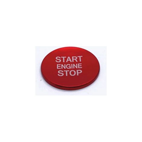 (AAAA) Convient pour une utilisation sur le moteur Citroën C4L SPACETOURER. Autocollant décoratif pour bouton de démarrage à une touche. Cache de protection métallique. (1/4)