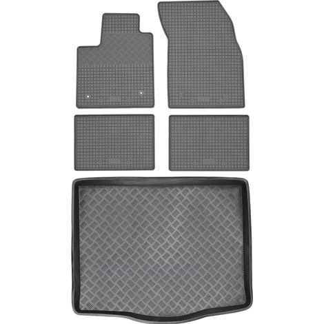 Juego de alfombrillas de goma para coche y alfombrilla para maletero para Ford Focus IV Hatchback de 2019 (1/5)