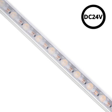 Tira LED DC24V WALL WASHER 30º, 1816mm, 10 metros, IP67, 2,4cm corte, Blanco frío (1/4)