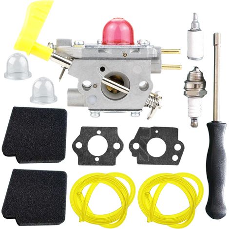 Kit de carburador para desbrozadora modelo 545180811 compatible con Poulan BVM210VS - OTRO (1/2)
