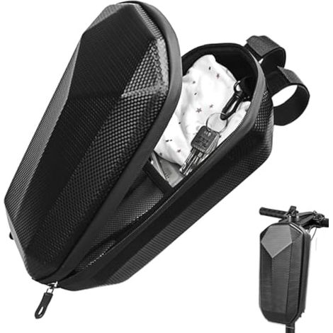 Sac pour Trottinette Electrique - Sac de Rangement 3L Étanche pour Trottinette, Protection Idéale pour Rangement Guidon, Accessoires Trottinette Electrique (1/5)