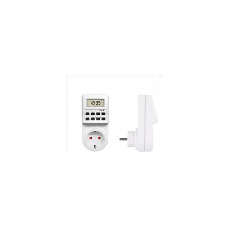 TM03 Interrupteur de contrôle de temps électronique intelligent Compteur d'énergie standard européen Compteur électronique de cuisine à domicile Prise de minuterie (1/5)