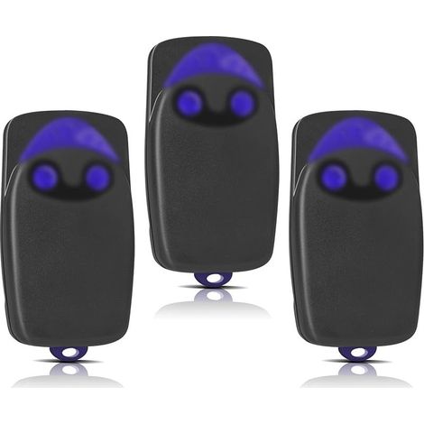 CYRILL –3 Pièces Remplacement pour télécommande NICE, télécommande portail 433,92MHz 2 canaux, compatible avec Flo1r-s, Flo2r-s, Flo4r-s (1/5)