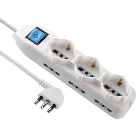 MULTIPRESA 9P BIP/SCHUKO SALVASPAZIO FIG.3