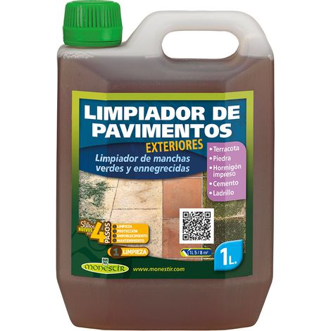 MONESTIR Limpiador De Pavimentos Exteriores - Medida: 1 Litro - ref: MNS-01003