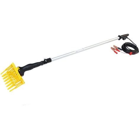 SCUOTITORE ABBACCHIATORE OLIVE BATTERIA 12V 140W ASTA 3 MT SCUOTIOLIVE 1000 B/M (1/4)