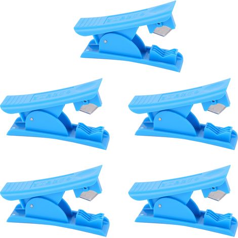 5 Verbrauchsmaterialien: Stoffschere, Schlauchschneider für 3D-Drucker, Farbe blau (1/5)