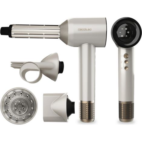 Cecotec DryGlam Waves Champagne asciuga capelli 1600 W