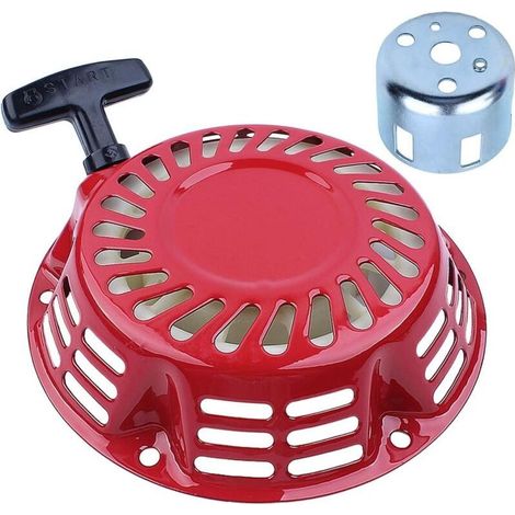 Lanceur pour Moteur Honda GX120 GX160 GX140 GX200 5.5HP 6.5HP, Démarrage à Rappel + Tasse de Démarrage Pièces de Rechange Recoil Starter Tirez Le Démarreur (1/5)