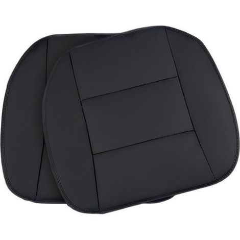 Fundas ultrasuaves y cómodas para los asientos delanteros del coche,1 pieza,53 cm,50 cm,cuero,rojo (1/5)