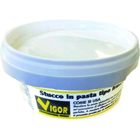 Stucco Pasta Tipo Francese Vigor P/Interno Muro/Legno 250 G conf. 12Pz