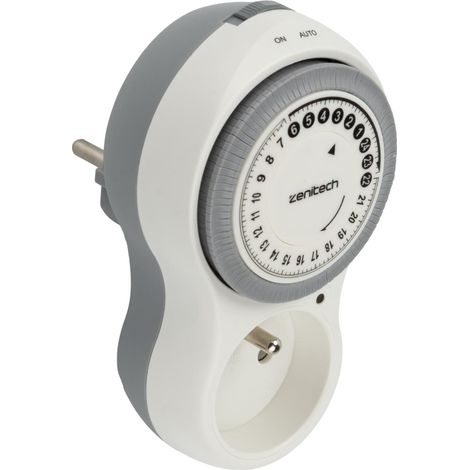 Minuterie 16A - Blanc - Bolea - Zenitech (1/5)