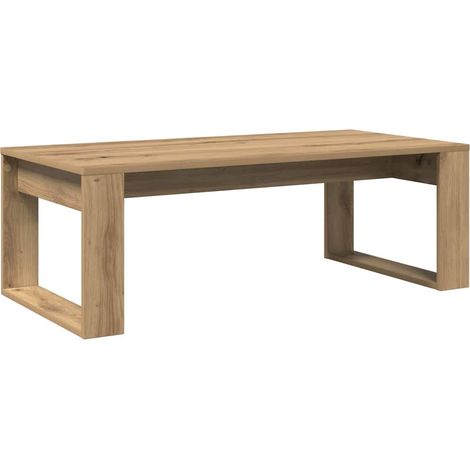 Maison Exclusive - Tavolino Salotto Rovere Artigianale 102x50x35 cm in Truciolato