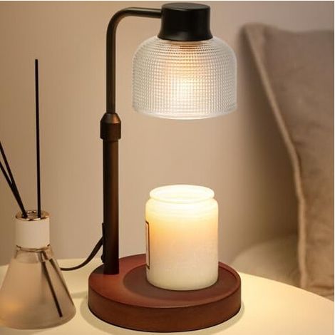 Chauffe-bougie électrique avec minuterie et variateur