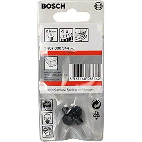 BOSCH SET DISPOSITIVI SEGNA FORO D. 6 MM(4 PZ) (1/4)