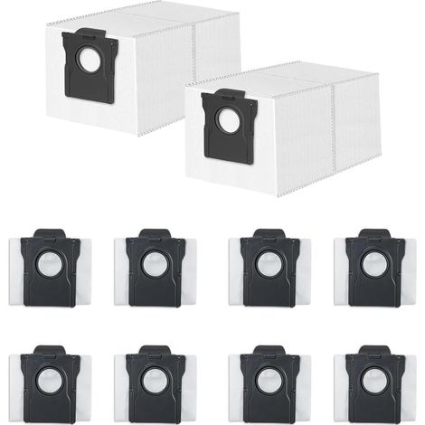 12 sacs aspirateur pour Dreame L10s Ultra Gen 2 et Gen 3, L40 L50 Ultra, sacs à poussière de rechange robot aspirateur (1/5)
