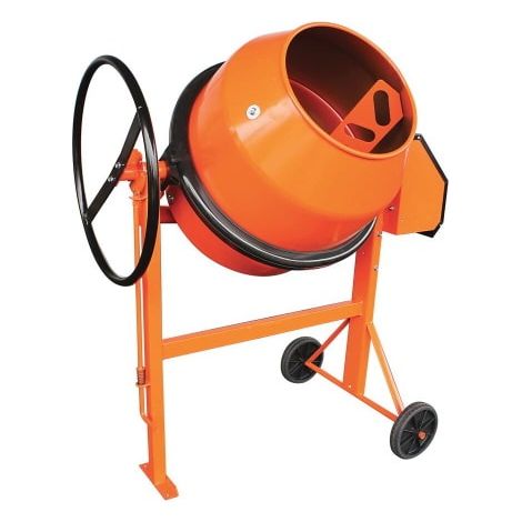 Altrad – Bétonnière électrique 160L 700W – Moteur monophasé 230V – Indice de protection IP44 – Pour chantiers humides (1/3)