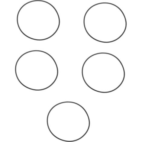 5 Pièces Tablier De Châssis en Caoutchouc Anneau De Protège-Jambes pour Tabourets De Bar Protecteurs De Sol pour Tabouret De Bar Protecteur D'anneau De Base De Tabouret De Bar Non (1/5)