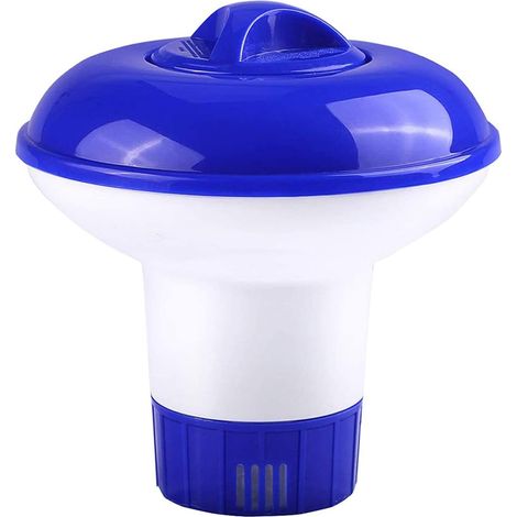 Distributeur de pastilles de chlore liquide pour bains à remous, piscines et spas chlore liquide pour piscine porte-pastilles de chlore (5 pouces). (1/5)