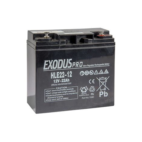 Batteria al piombo 12V 22Ah High Rate Special Booster