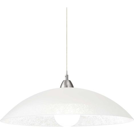 Ideal Lux Lana - Luminaire suspendu à 1 ampoule, petit dôme, chrome, E27