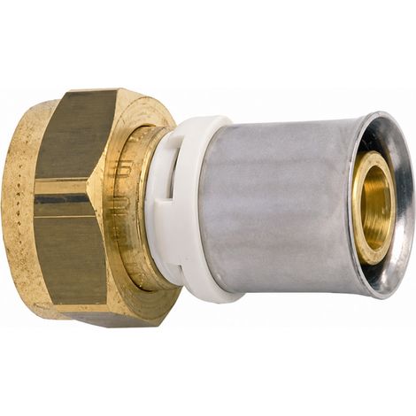 Raccord laiton multicouche fixe femelle 20x27/26 mm sans plomb