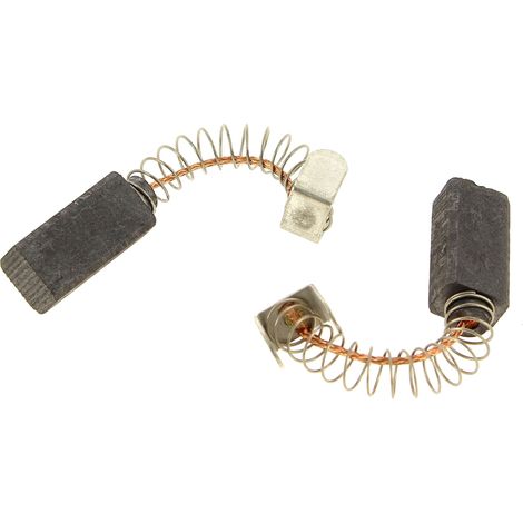 Charbons moteur 6x8x16,5 mm – Lot de 2 – Pour scies circulaires Black & Decker – Remplacement optimal des charbons usés