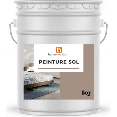 Peinture sol pour béton - 1 kg 11.Gris Ardoise - Harmony Béton (1/4)