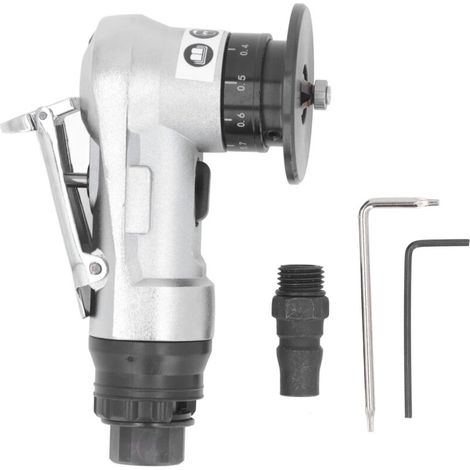 Mini-Druckluft-Anfasmaschine, tragbar, 30.000 U/min, C0,1 bis C1,5, 45°-Bogen, zum Entgraten von Metall - Crezuo