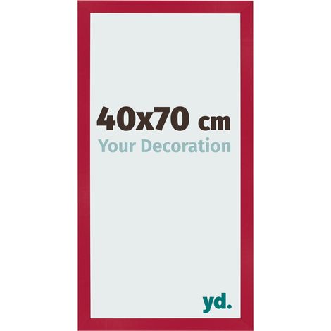 yd. - Cadre photo 40x70 - Rouge - MDF - Bologna (1/5)