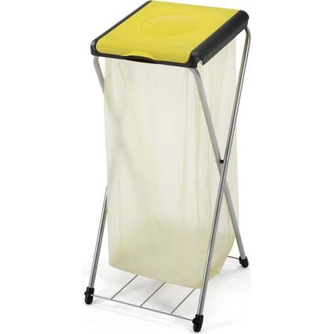 Pattumiera raccolta rifiuti differenziata secchio immondizia gimi 38x40x82h - Salone