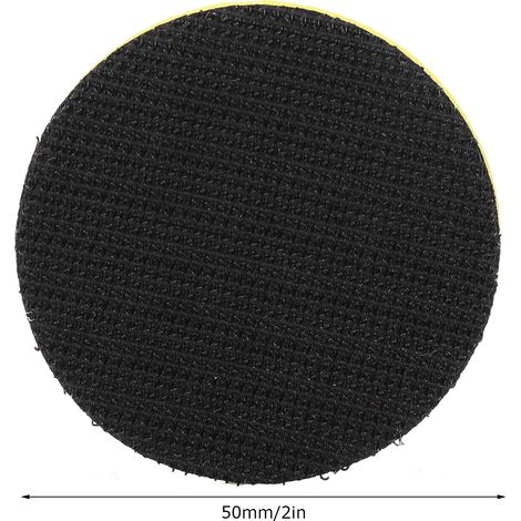 Disque de ponçage polissage 50mm/2 pouces pour ponceuse à air, plateau abrasif pour meuleuse (1/5)