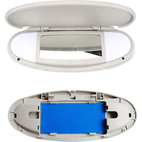 Pare-soleil miroir de vanité couverture pare-soleil miroir remplacement pour BMW Mini R55 R56 R60 2007-2014 (1/4)
