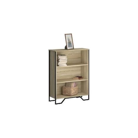 Bibliothèque chêne sonoma 80x31x106 bois d'ingénierie (1/5)