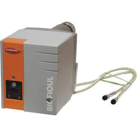 Cuenod – Brûleur biofioul NC7 H106A – Puissance 35 à 70 kW – Système Low Noise – Bride de raccordement Øa 95-104 mm (1/2)