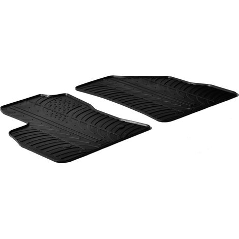 Set tappeti su misura in gomma - compatibile per  Fiat Doblò Cargo (01/1007/22) -  Opel Combo Cargo (04/1208/18)