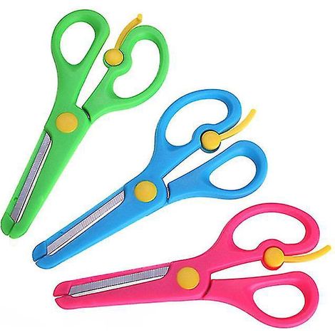 Lot de 3 ciseaux pour enfants