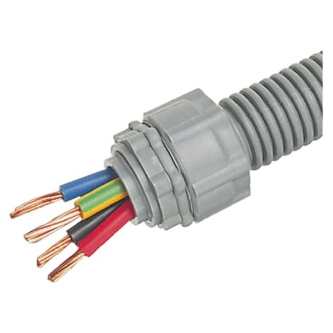 Rs Pro – Conduit flexible plastique 20mm IP55 – Longueur 5m pour installations électriques – Résistant aux environnements humides