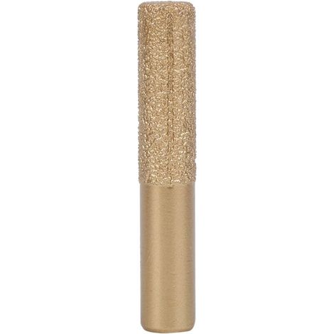 Diamant-Fräser mit geradem Schaft, goldgelötet, für Quarzstein und Marmor, Fugenmesser, 12,7 x 13,5 x 75 mm (1/4)