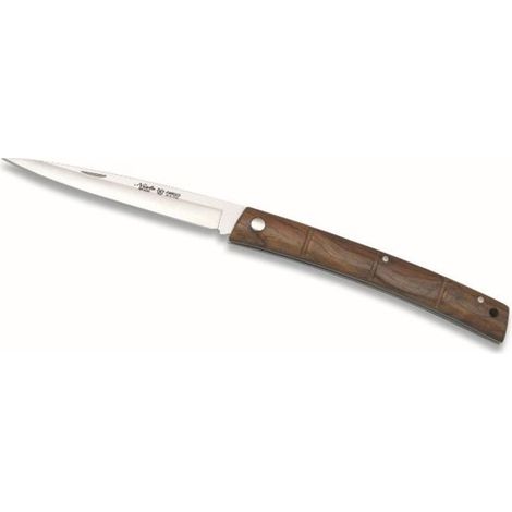 Estilete Amigo 800 Miguel Nieto von 19 cm, mit Stahlblech von 8,5 cm und mango von Caches aus Cocobolo Wood.