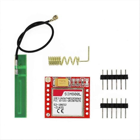 Carte adaptateur GPRS SIM800L, module GSM, carte mère pour carte micro-SIM, module GSM multifonction (1/5)