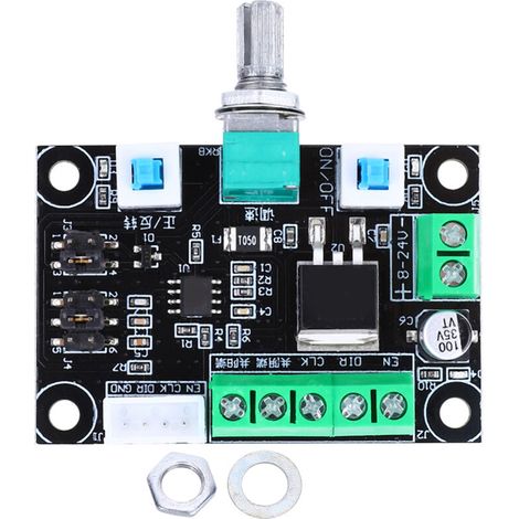 Contrôleur Vitesse Moteur Pas à Pas - Fréquence Réglable 80 Hz à 160 kHz - Bidirectionnel - 1 Pièce (1/5)