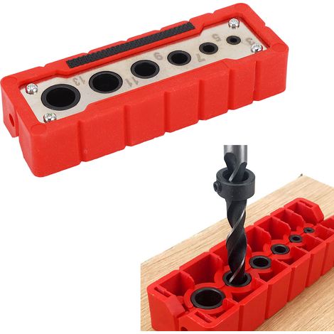 Multifunktionale Bohrschablone für die Holzbearbeitung, 3-13 mm (1/5)