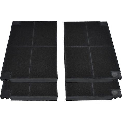 Filtro de carbón AllSpares (2 uds.) para campanas extractoras compatibles con AEG Zanussi EFF55 / Franke Faber 1120016758 y Electrolux Juno Zanker MCFE16 9029800621 (225x150x20mm) (1/5)