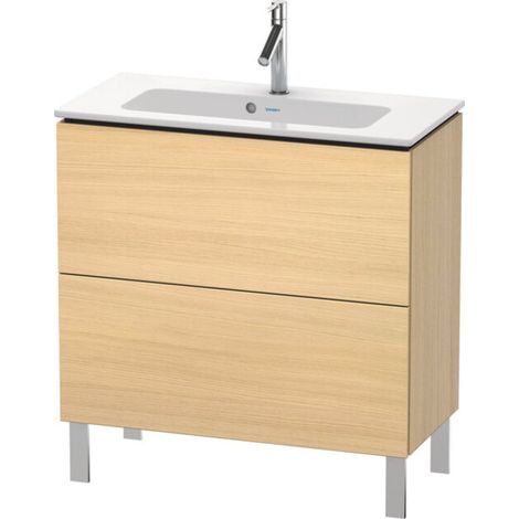 Duravit L-CUBE Mobile lavabo compatto 704x820x391mm Rovere mediterraneo (1/5)