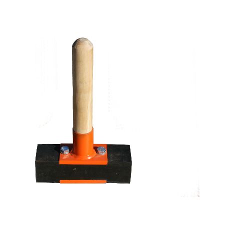 Martello per pavimentazione in gomma Belle, corto, 2,5 kg, 200 mm