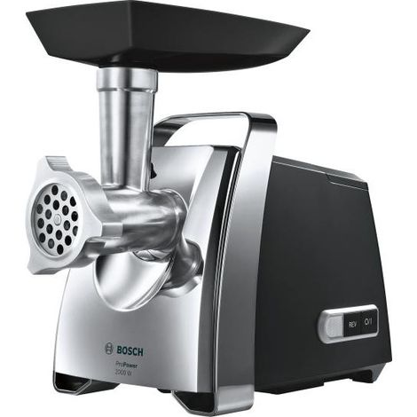 Hachoir Electrique a viande - BOSCH MFW67440 - Noir - 700W - Pieds antidérapants (1/5)