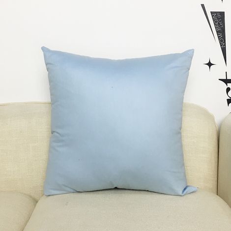 Housse De Coussin Extérieur Carrée - 45 x 45 cm - Matière Polyester Enduite PU Imperméable Et Anti-Poussière - Pour Jardin Terrasse Balcon - Lot De 2 (1/3)