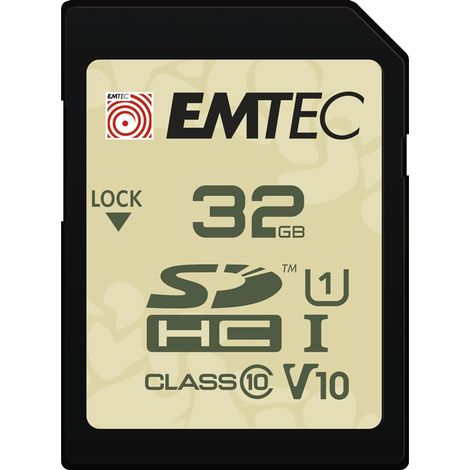 Tarjeta Emtec 32Gb UHS-I U3 V30 Exterior